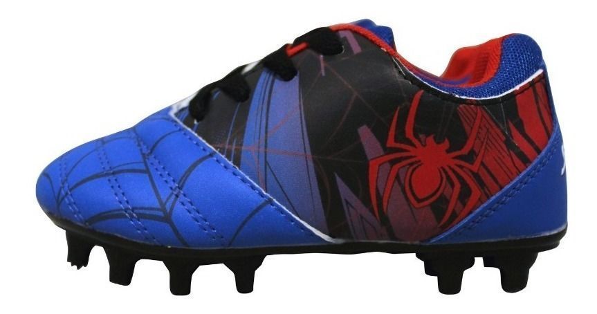 Zapatos De Fútbol Spiderman 2022 Azul/rojo Araña Marvel-1