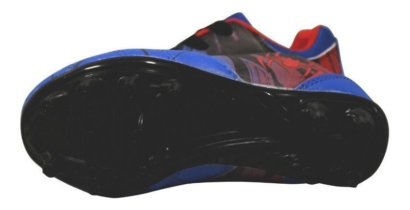 Zapatos De Fútbol Spiderman 2022 Azul/rojo Araña Marvel-2