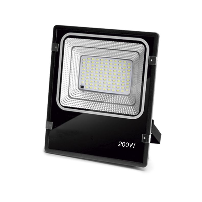Foco Proyector LED Solar Con Sensor 200W Luz Fría-5
