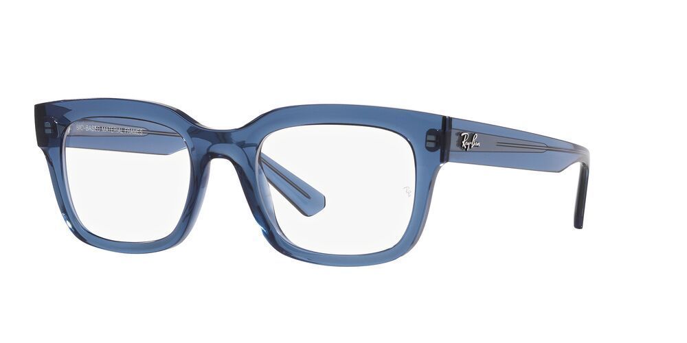 Lentes Ópticos Ray-Ban RX7217 Chad Azul Unisex-1