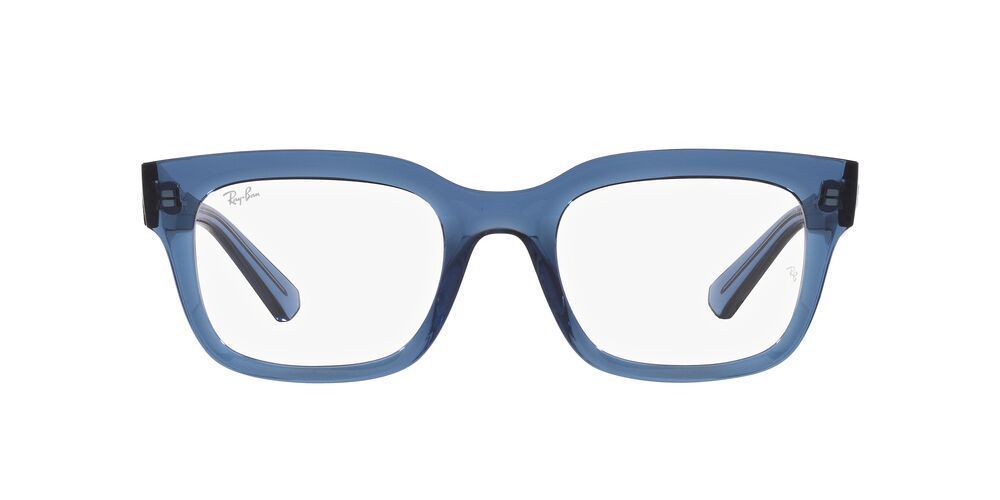Lentes Ópticos Ray-Ban RX7217 Chad Azul Unisex-0
