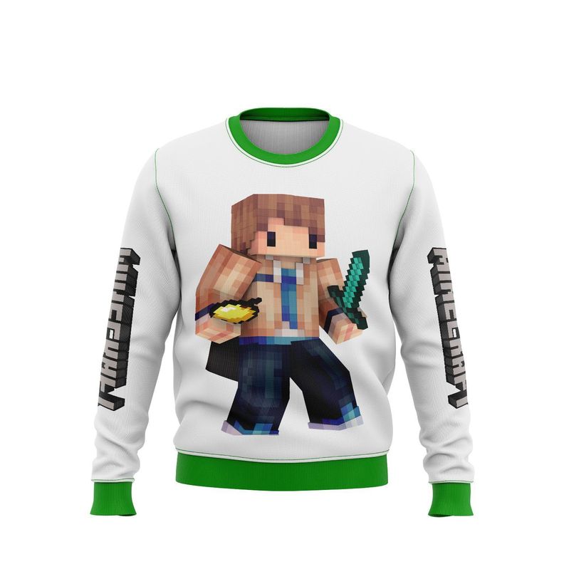 Sweater Polerón Minecraft D3-0