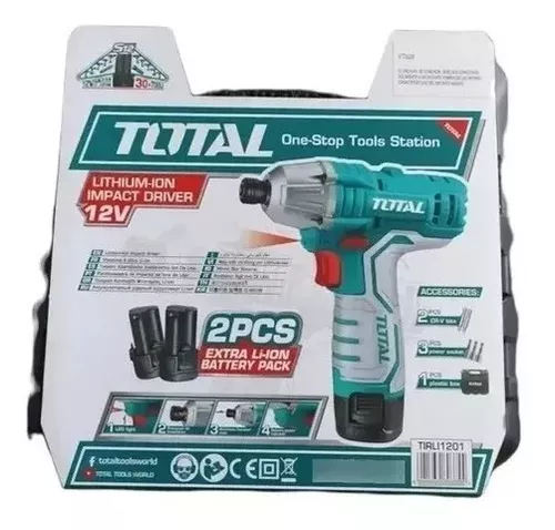 ATORNILLADOR DE IMPACTO LITIO-ION 12V TOTAL-2