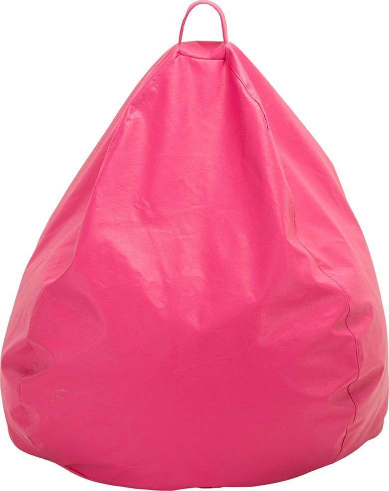 Pouf Pera Infantil Rosada Eco Cuero 50x60x60 Cm-0