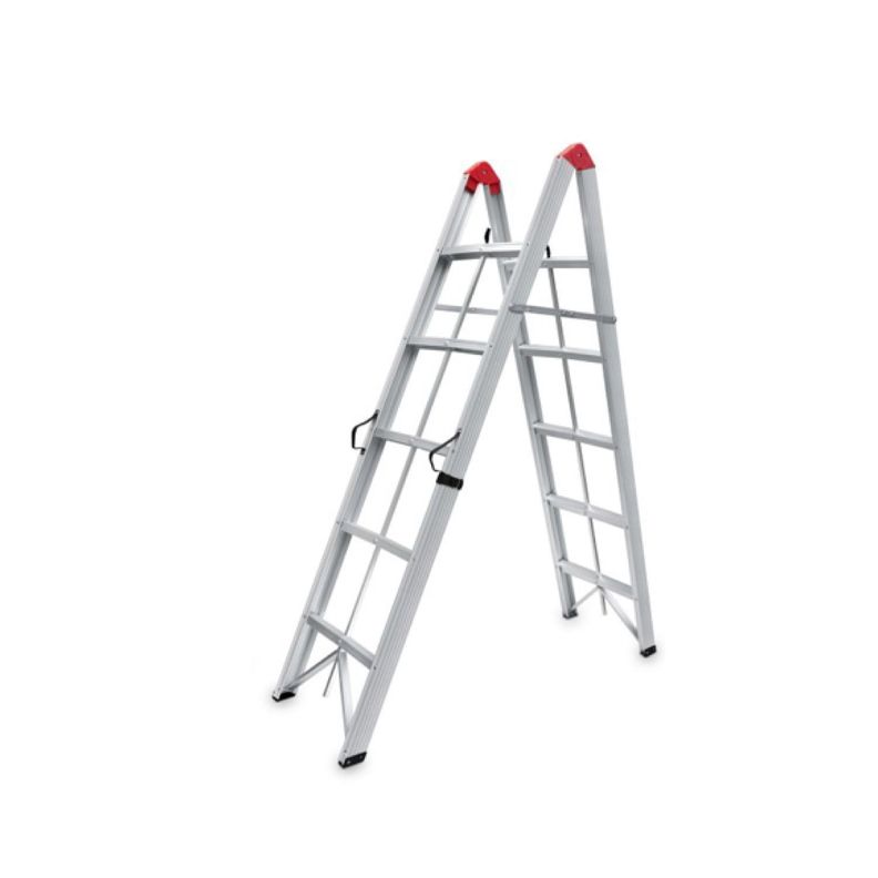 Escalera Fold A Step Aluminio 4x2 peldaños-0
