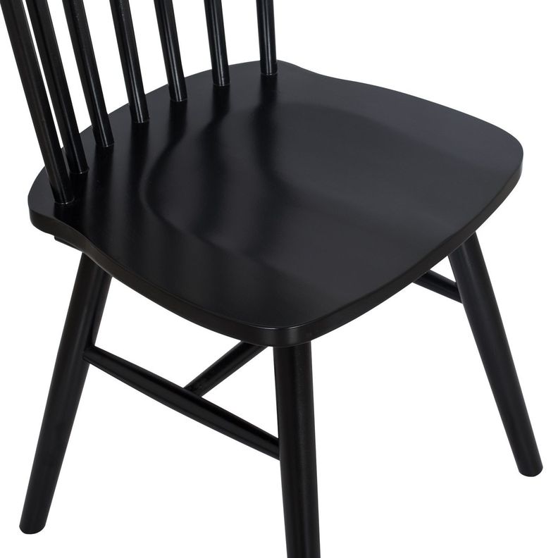 Silla De Comedor Victoria Negra-4