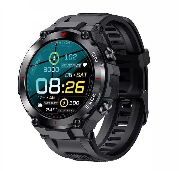 Smartwatch K37 Original Negro + CORREA EXTRA-0