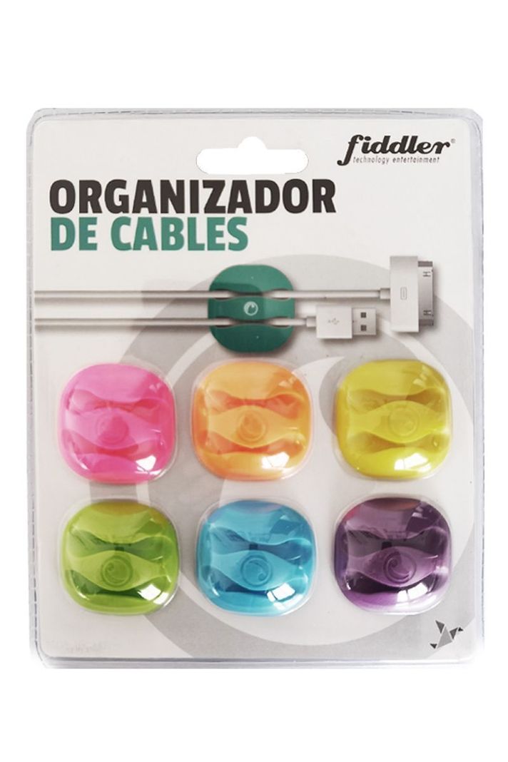 Organizador protector cables escritorio muebles x 6-4