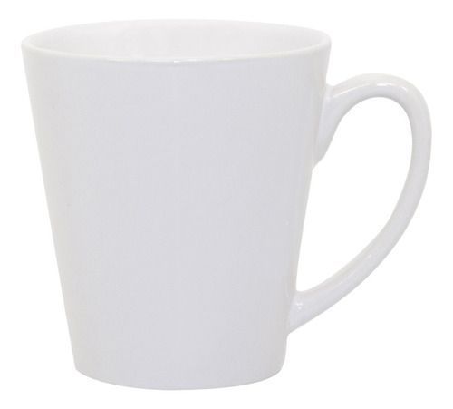Taza Conica Blanca 12oz Tazon Sublimacion C/ Caja Individual-1