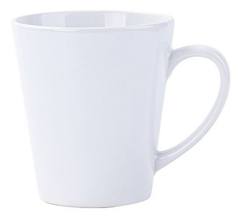 Taza Conica Blanca 12oz Tazon Sublimacion C/ Caja Individual-4