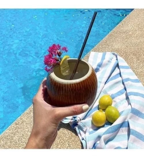 Vaso Coco Taza Coco Forma Coco 500 Ml-1