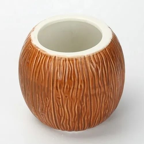 Vaso Coco Taza Coco Forma Coco 500 Ml-0