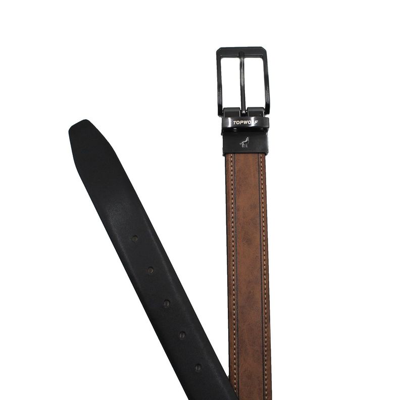 Cinturón Reversible Cognac/NegroV8 Talla 95-1
