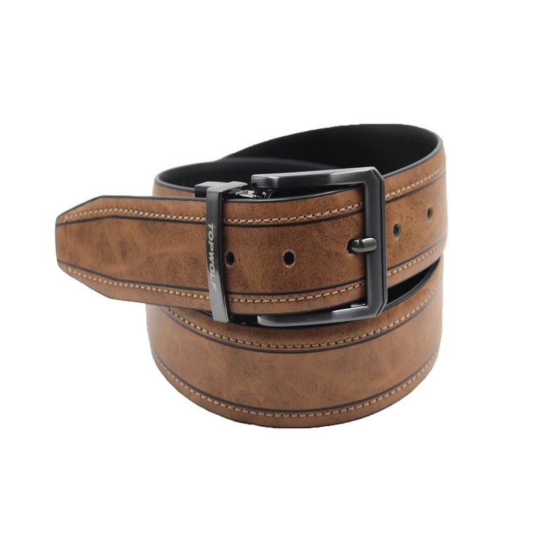 Cinturón Reversible Cognac/NegroV8 Talla 95-0