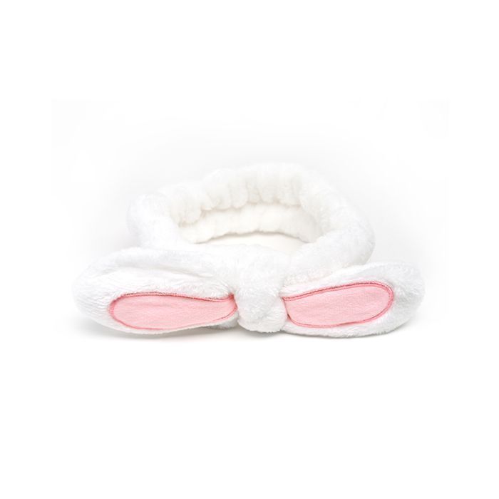 Cintillo Make Up Orejas Largas Blanco Skinlab-0