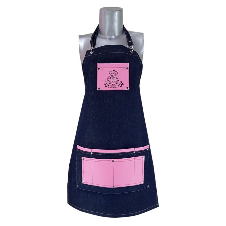 Delantal Pechera Mi Cocina Mis Reglas D2-0