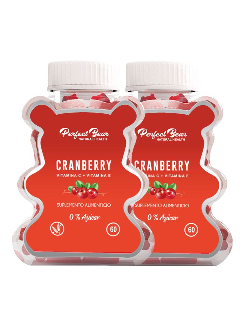 Cranberry Arándanos Rojos Vitamina C Y E ,gomitas- 2 meses-0