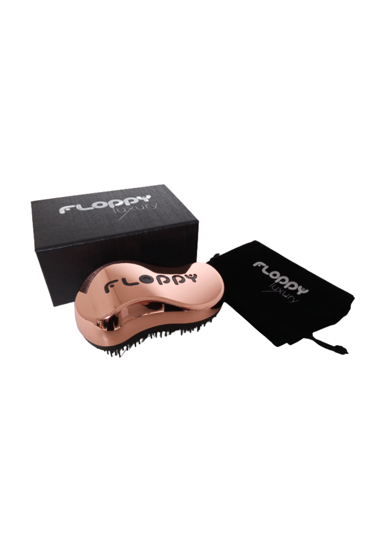 Cepillo Español Floppy Luxury Antifrizz Desenredante Cobre Brillante-0