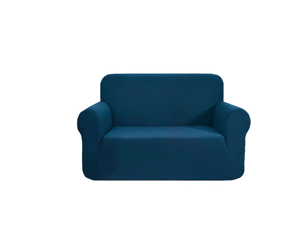 Funda para sofá 1 cuerpo azul 78 x 85 cm-0