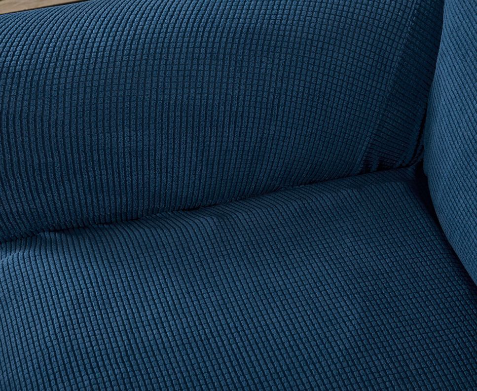Funda para sofá 1 cuerpo azul 78 x 85 cm-6