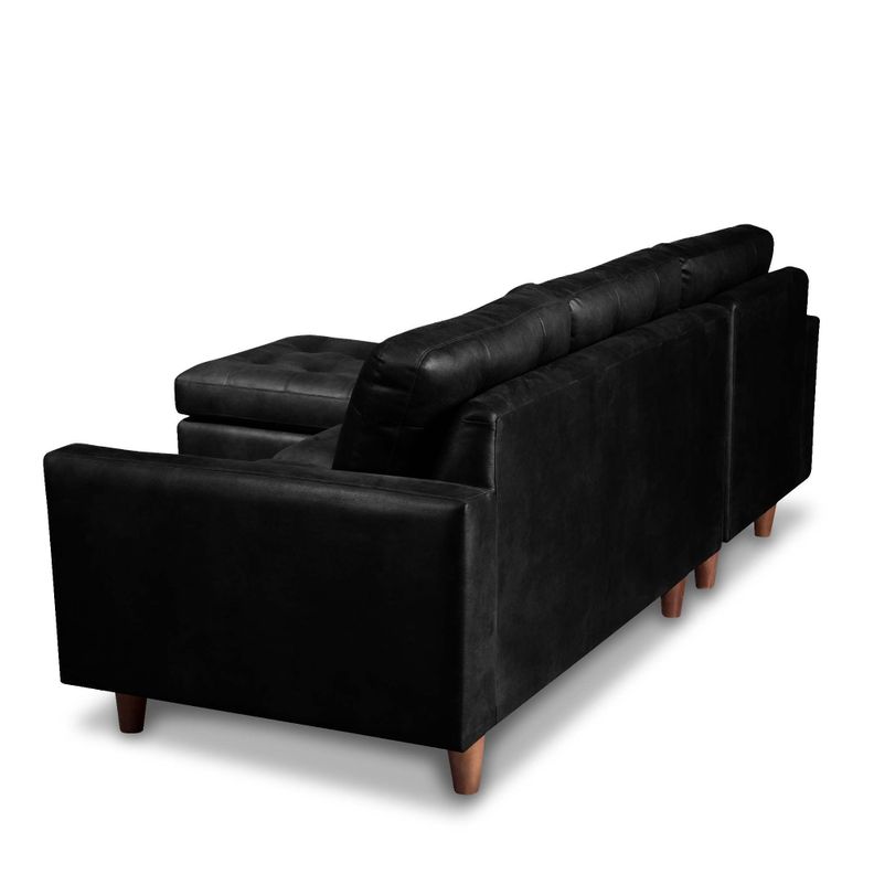 SOFA CHAISELONG IZQ NAPOLES CUERO KETUCKY NEGRO-3
