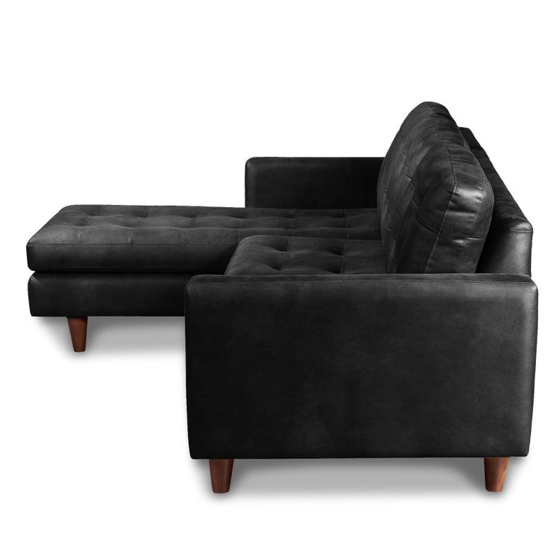 SOFA CHAISELONG IZQ NAPOLES CUERO KETUCKY NEGRO-2