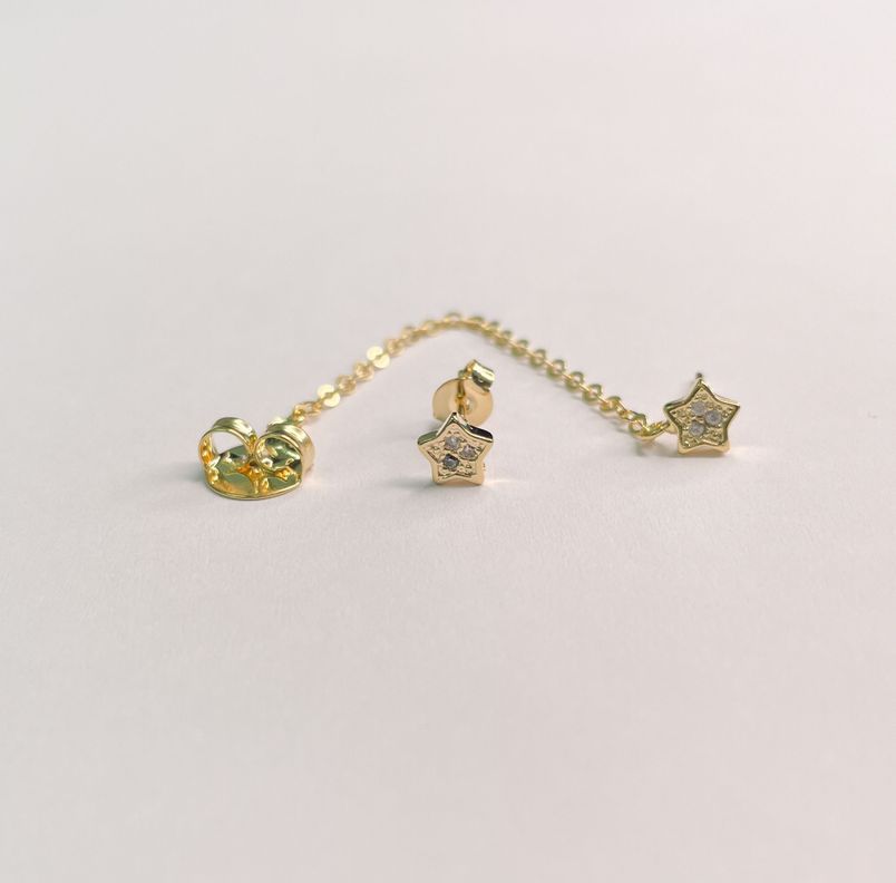 Aros estrellas - PHILIPPA JOYAS-1