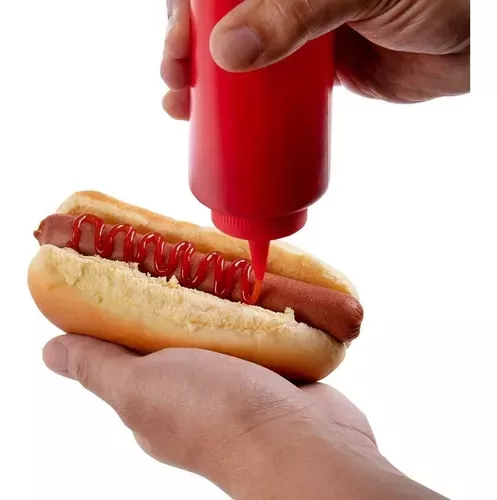 Set De 2 Pote De Salsas Dispensador Dispensadores Para Salsa-2