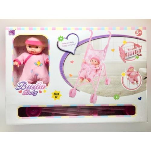 BEBÉ 3 EN 1, COCHE, CUNA Y SILLA DE COMER-1