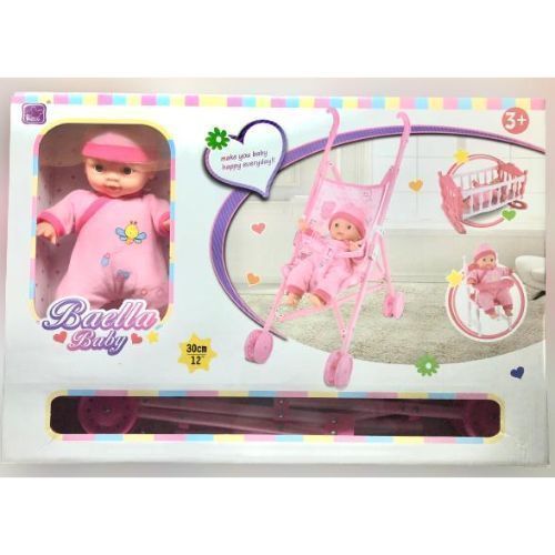 BEBÉ 3 EN 1, COCHE, CUNA Y SILLA DE COMER-2
