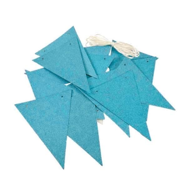 Guirnaldas - Azul Brillante 10pcs - 3 Metros-0