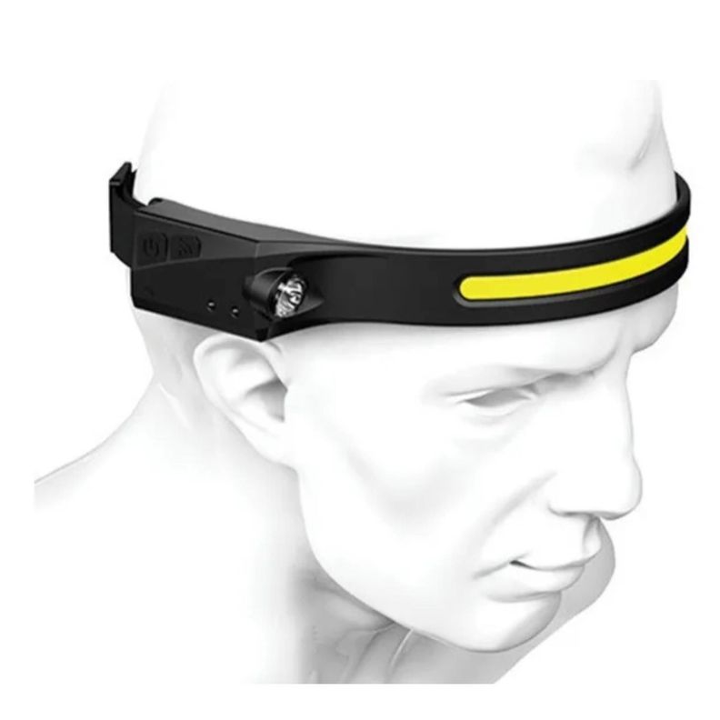 LINTERNA FRONTAL RECARGABLE CON SENSOR FARO-1