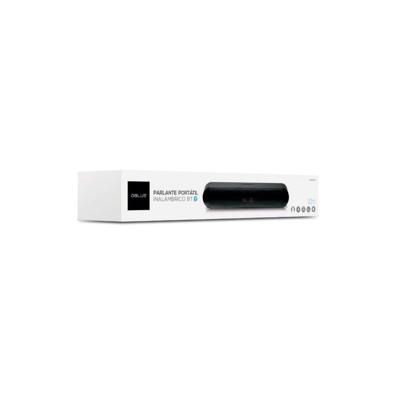 Barra De Sonido Parlante Bluetooth Portátil 10w Negro - PuntoStore-3