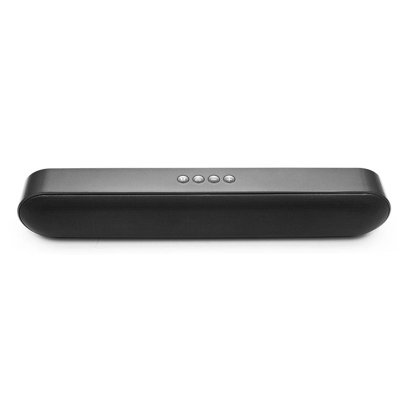 Barra De Sonido Parlante Bluetooth Portátil 10w Negro - PuntoStore-0
