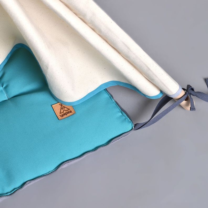 Carpa tipi modelo Greenstar + playmat + bolso de transporte-5