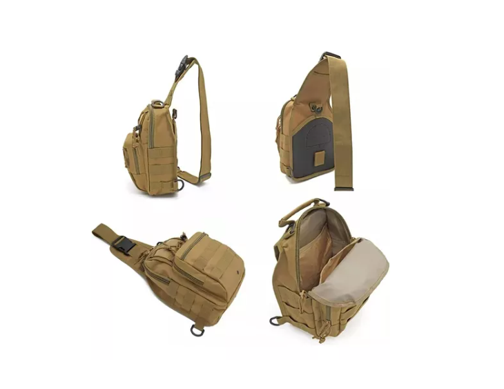 Bolso Táctico De Hombro Cruzado Impermeable Multiu-5