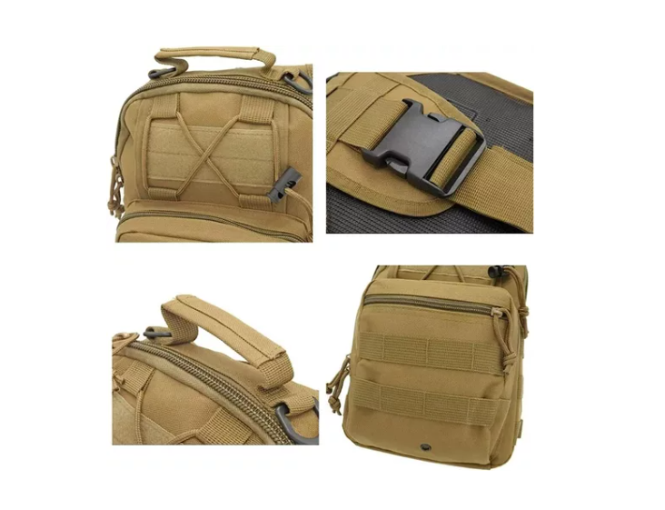 Bolso Táctico De Hombro Cruzado Impermeable Multiu-4