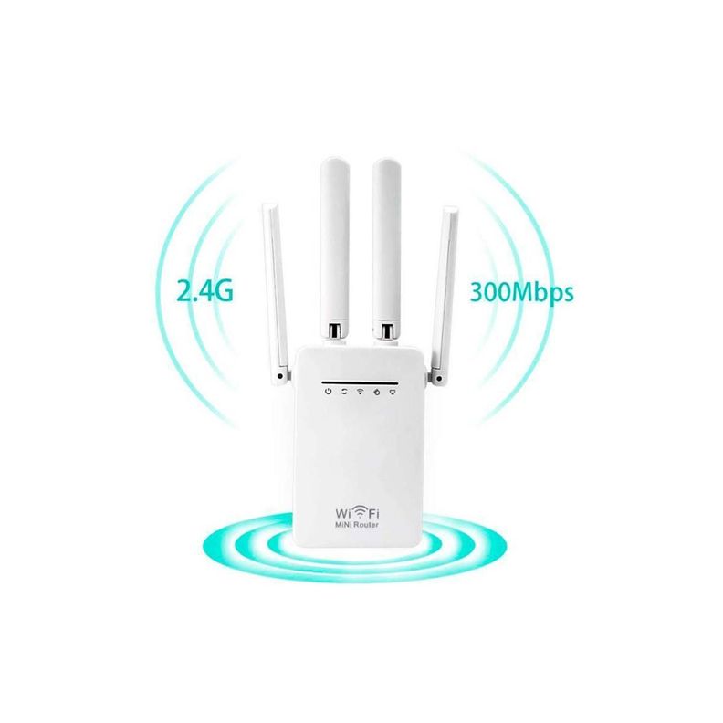 Router Repetidor Wifi 300 Mbps 4 Antenas Dblue-2