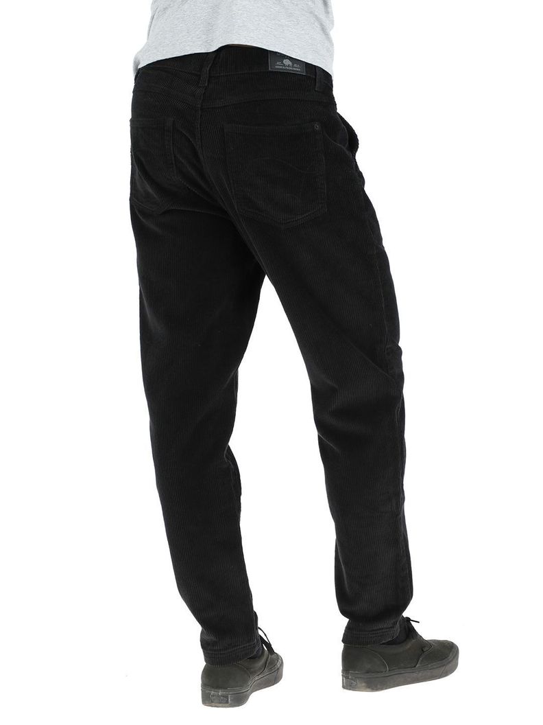 Pantalon Cotele Huanqui Negro Hombre-2