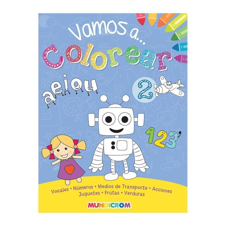 VAMOS A COLOREAR 2 Diseno 1