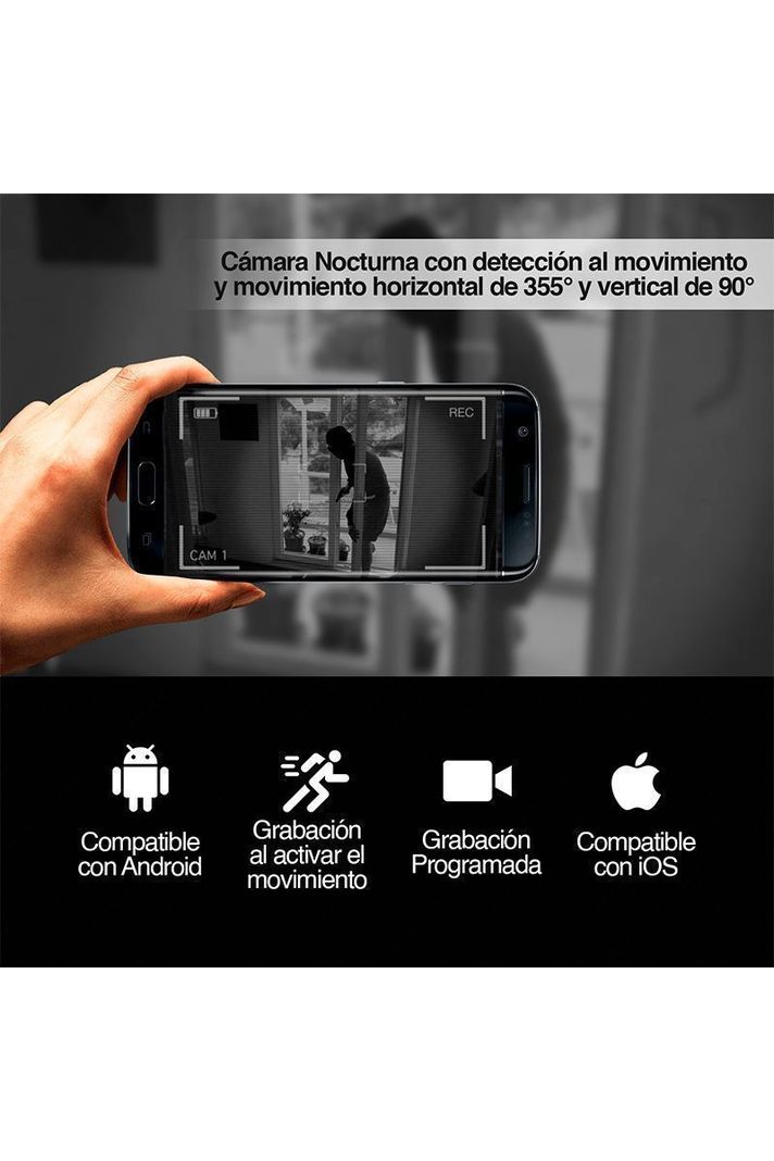 Cámara Exterior IP WIFI 1080 P Visión Nocturna Onec