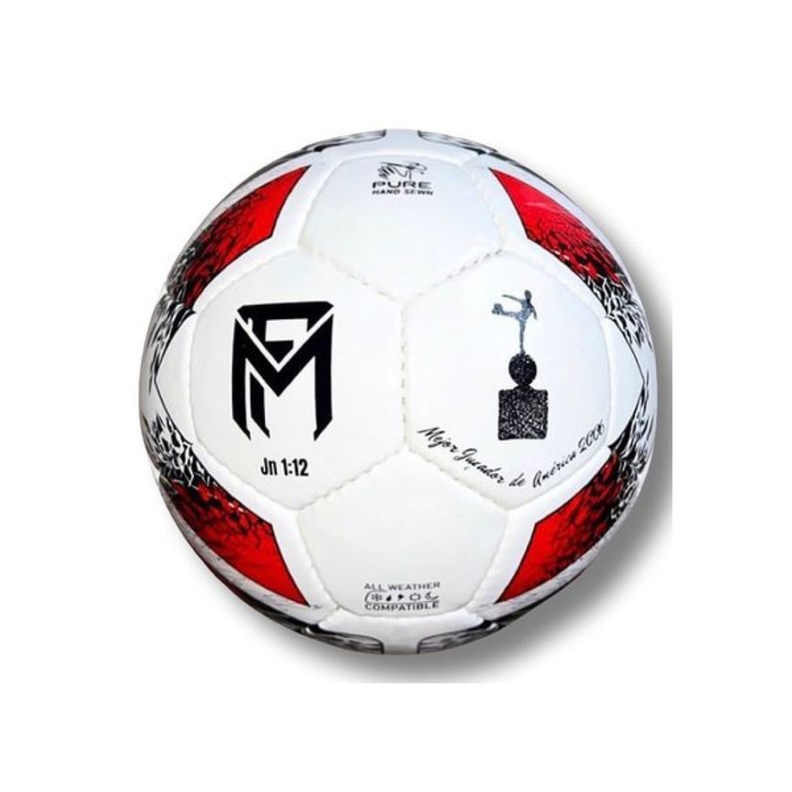 Balón De Fútbol Rojo Matias Fernandez Nro 5 100% Calidad FIFA-0