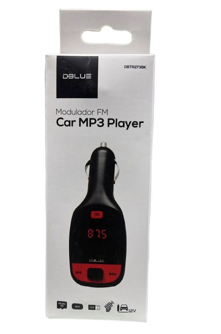 TRANSMISOR FRECUENCIA FM DBLUE PANTALLA LED BLACK-1