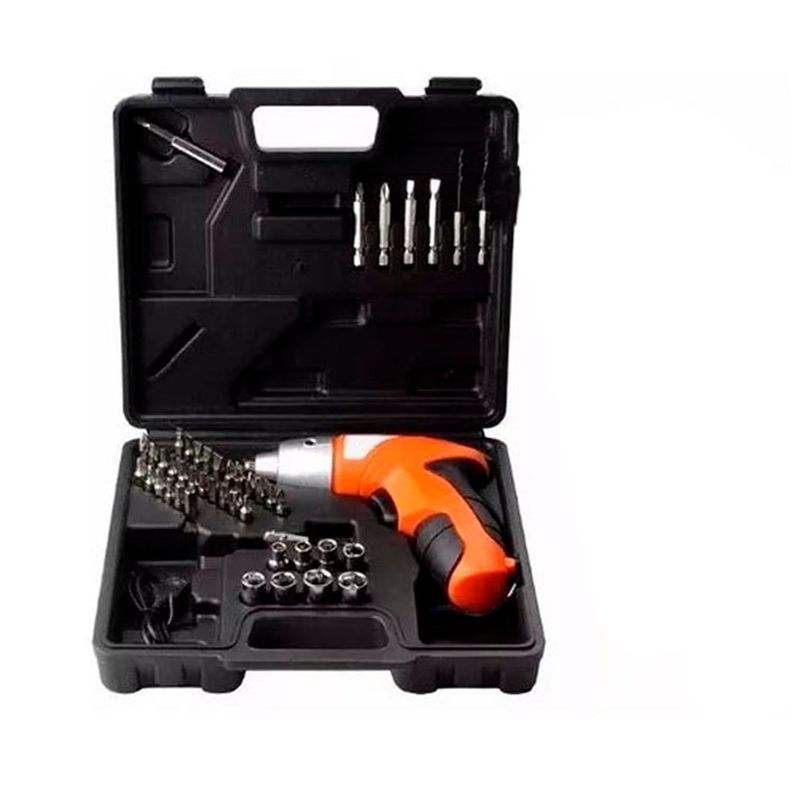 Destornillador Electrico Inalambrico 4.8v 45/46 Accesorios-0
