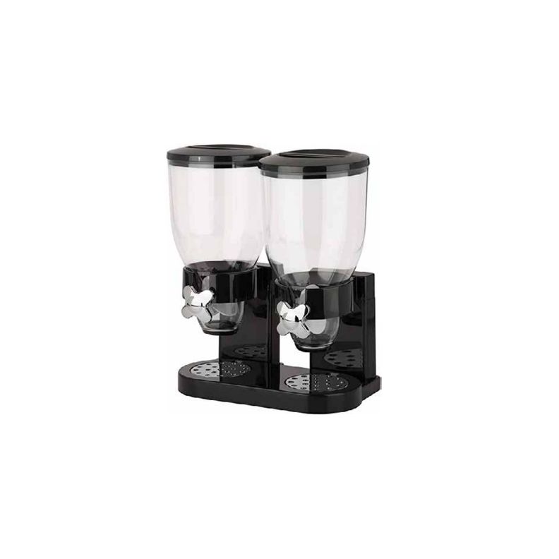 Dispensador De Cereal Y Semillas Doble Con Pedestal - PuntoStore-2