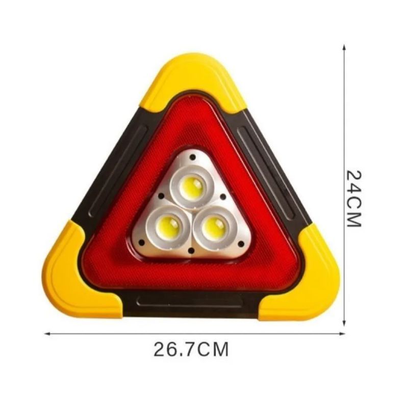 Triangulo de Seguridad Recargable UBS Solar-2