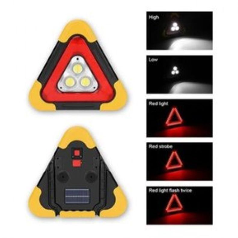 Triangulo de Seguridad Recargable UBS Solar-1