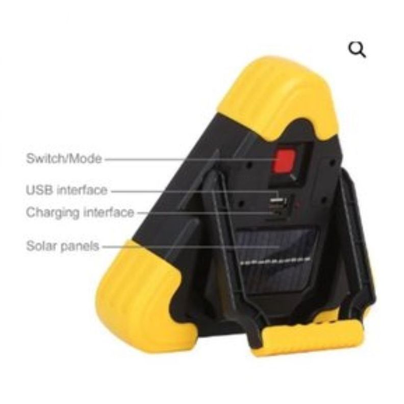 Triangulo de Seguridad Recargable UBS Solar-3