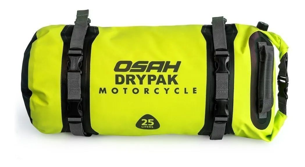 Bolso Motocicleta Impermeable Con Anclajes 25lts -1