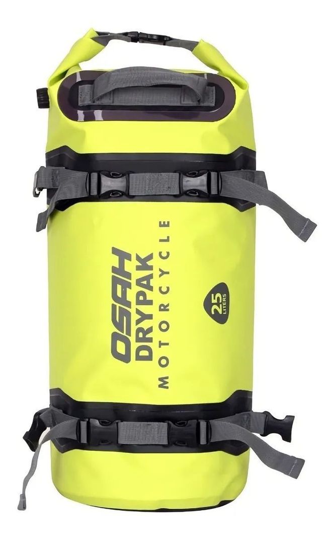Bolso Motocicleta Impermeable Con Anclajes 25lts -0